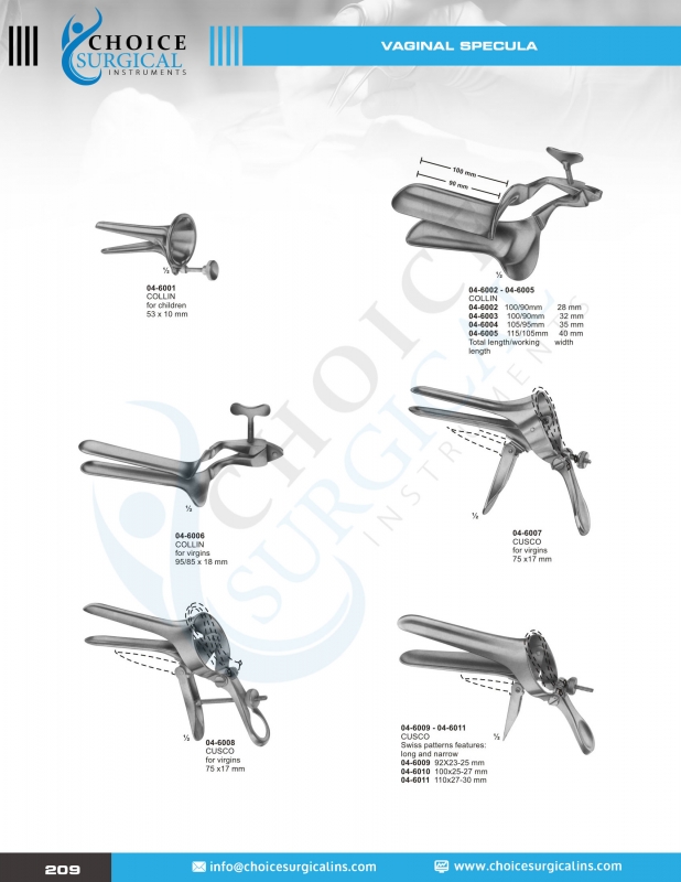  Vaginal Specula & Retractors